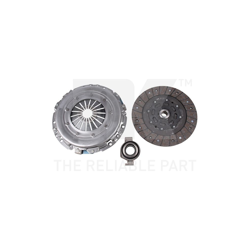 Kupplungssatz NK 132360 3 in 1 kit (For Dual Mass Flywheel) für FIAT