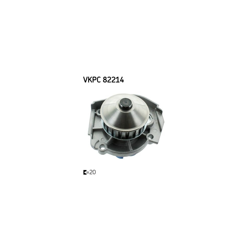 Wasserpumpe, Motorkühlung SKF VKPC 82214 für FIAT LANCIA