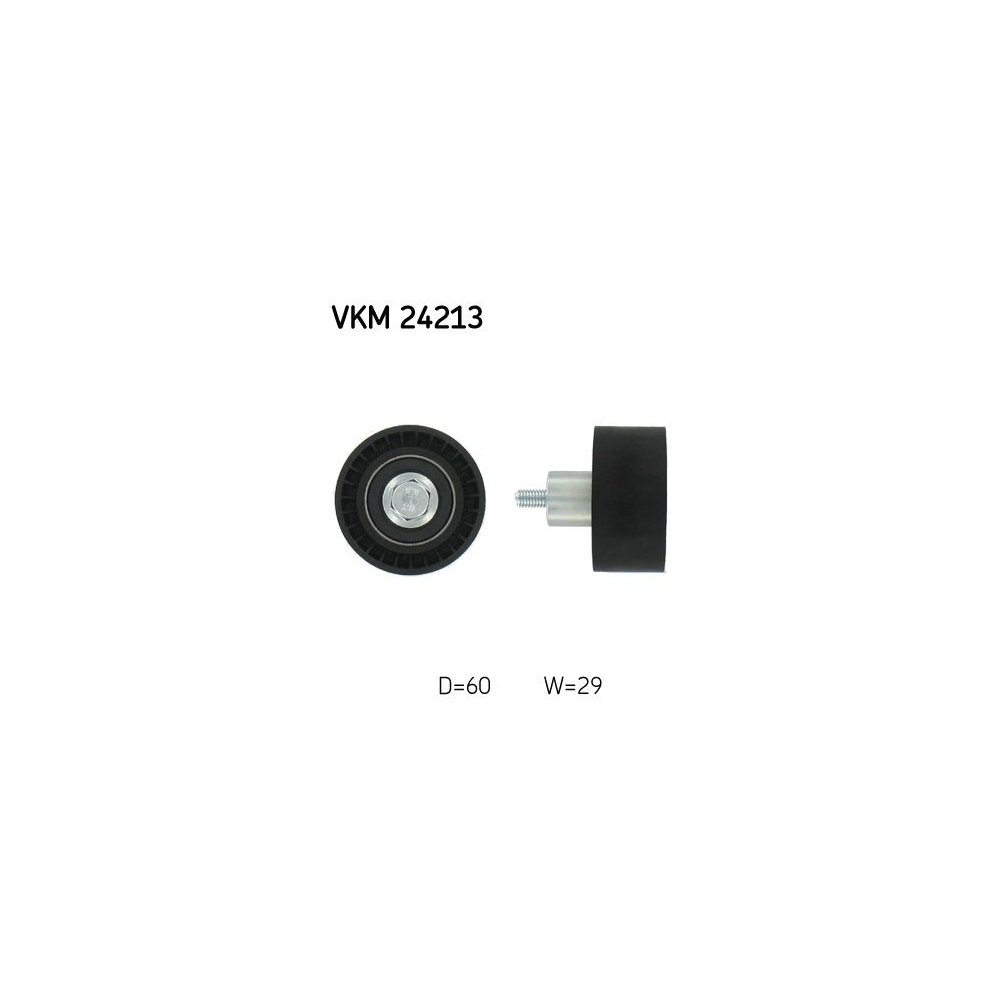 Umlenk-/Führungsrolle, Zahnriemen SKF VKM 24213 für FORD MAZDA, rechts