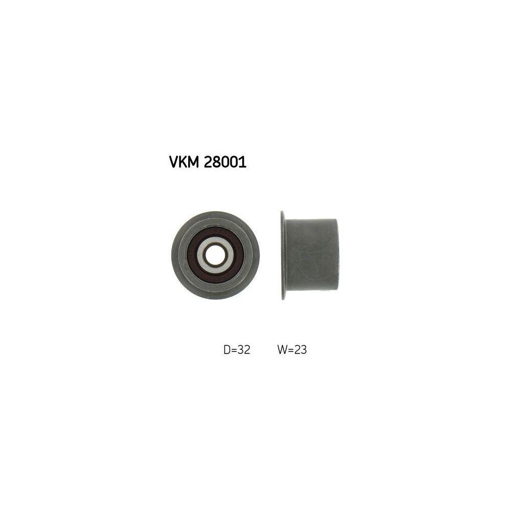 Umlenk-/Führungsrolle, Zahnriemen SKF VKM 28001 für BMW, rechts