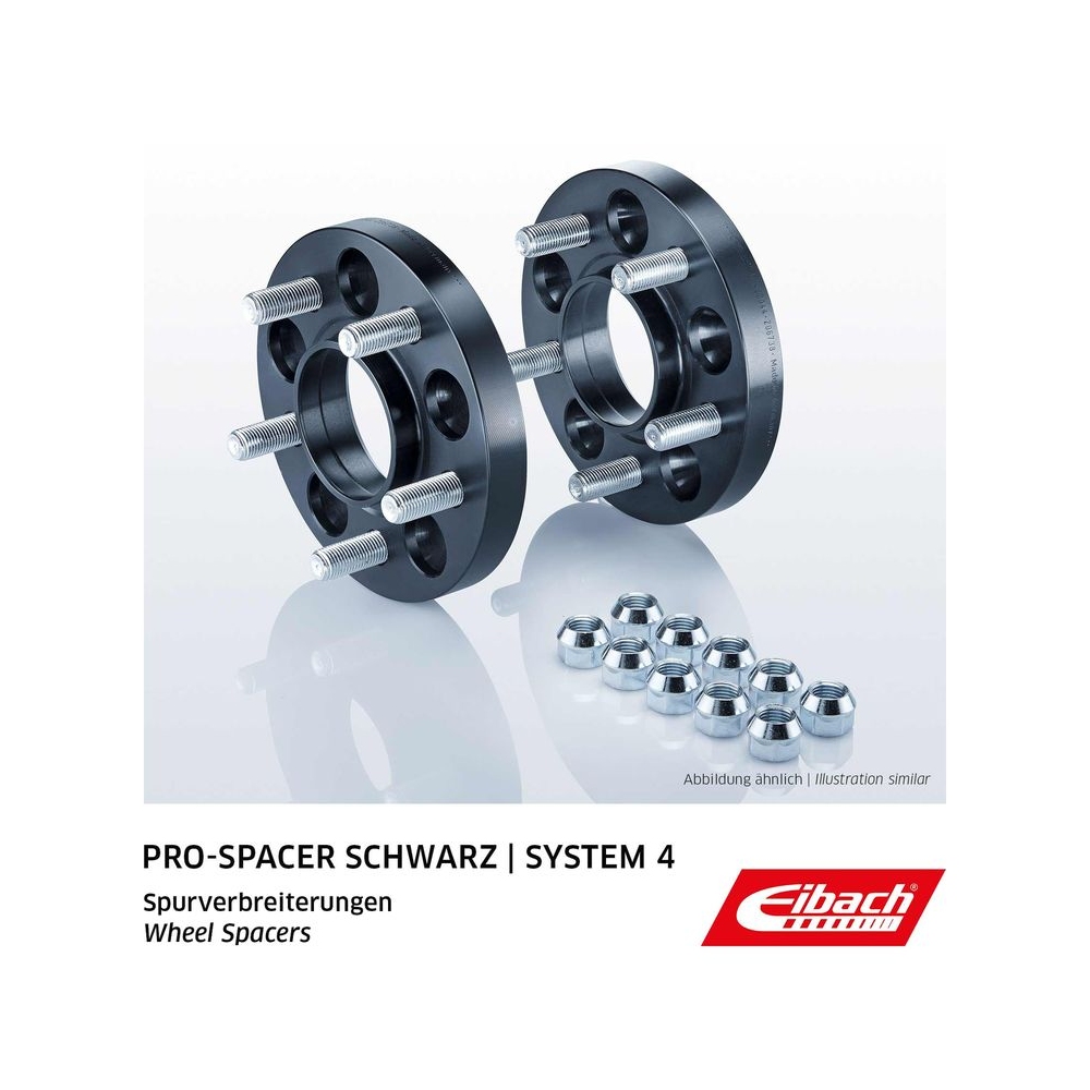 Spurverbreiterung EIBACH S90-4-15-002-B Pro-Spacer für, Hinterachse, Vorderachse