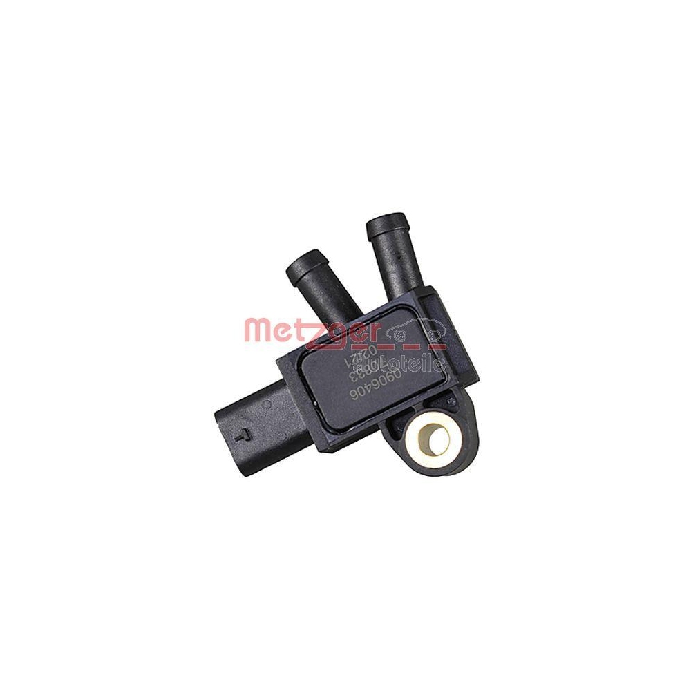 Sensor, Abgasdruck METZGER 0906406 GREENPARTS für MERCEDES-BENZ, AGR-Ventil