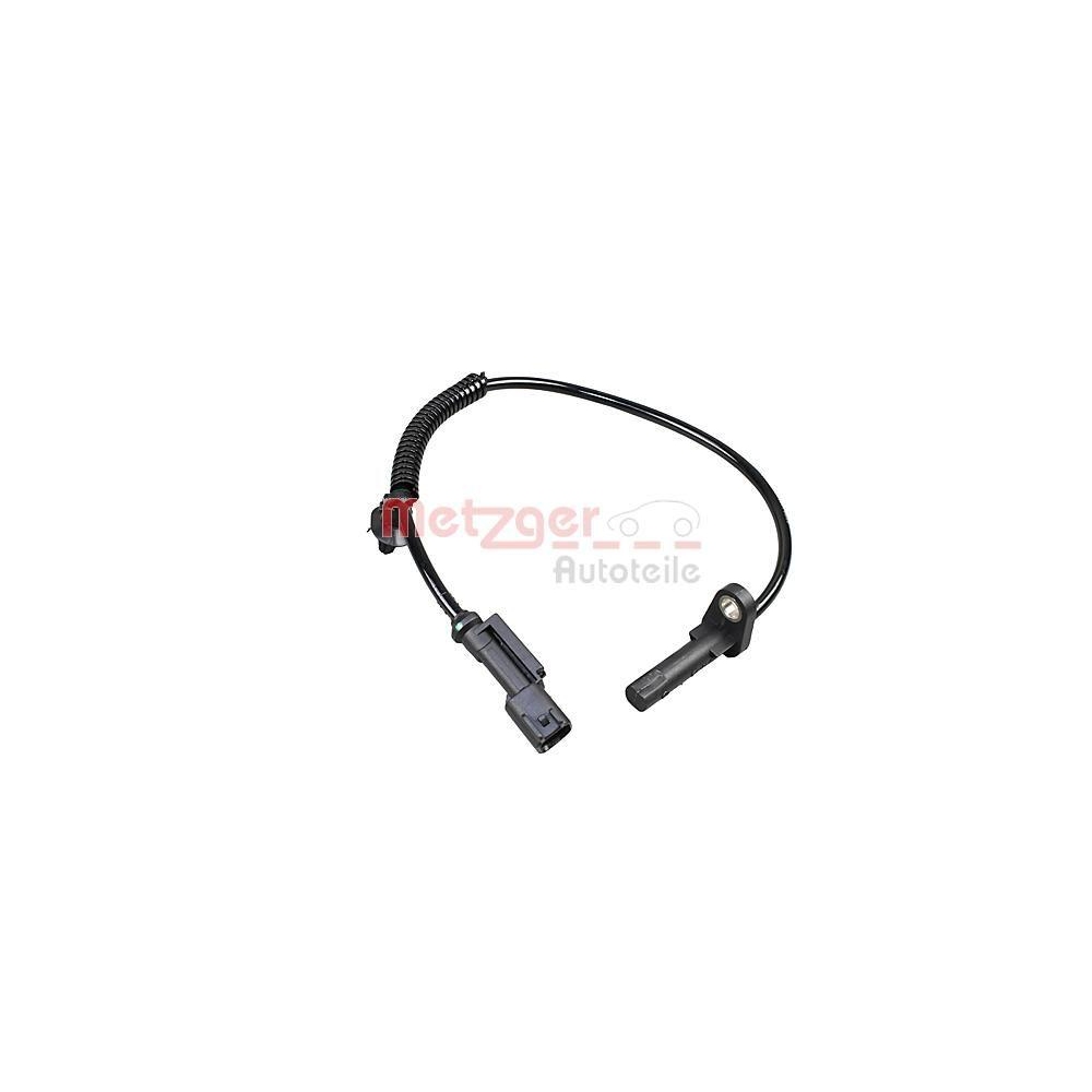 Sensor, Raddrehzahl METZGER 09001433 für FORD, Hinterachse