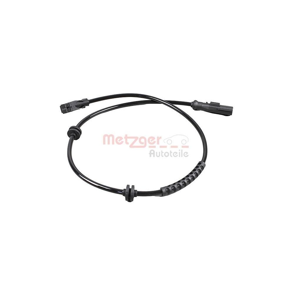 Sensor, Raddrehzahl METZGER 09001435 ORIGINAL ERSATZTEIL für RENAULT