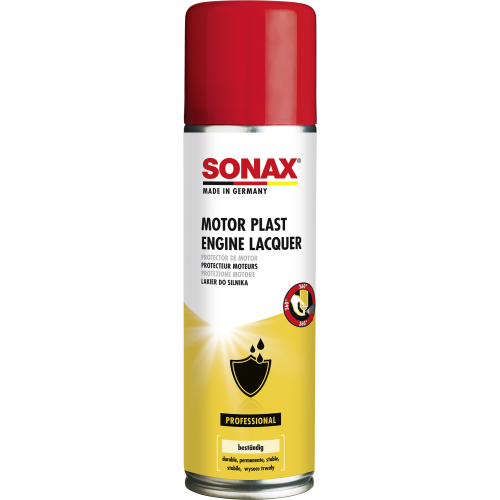 SONAX 03302000 Motorplast Schutzlack Motorschutzlack Lackpflege 1x300ml