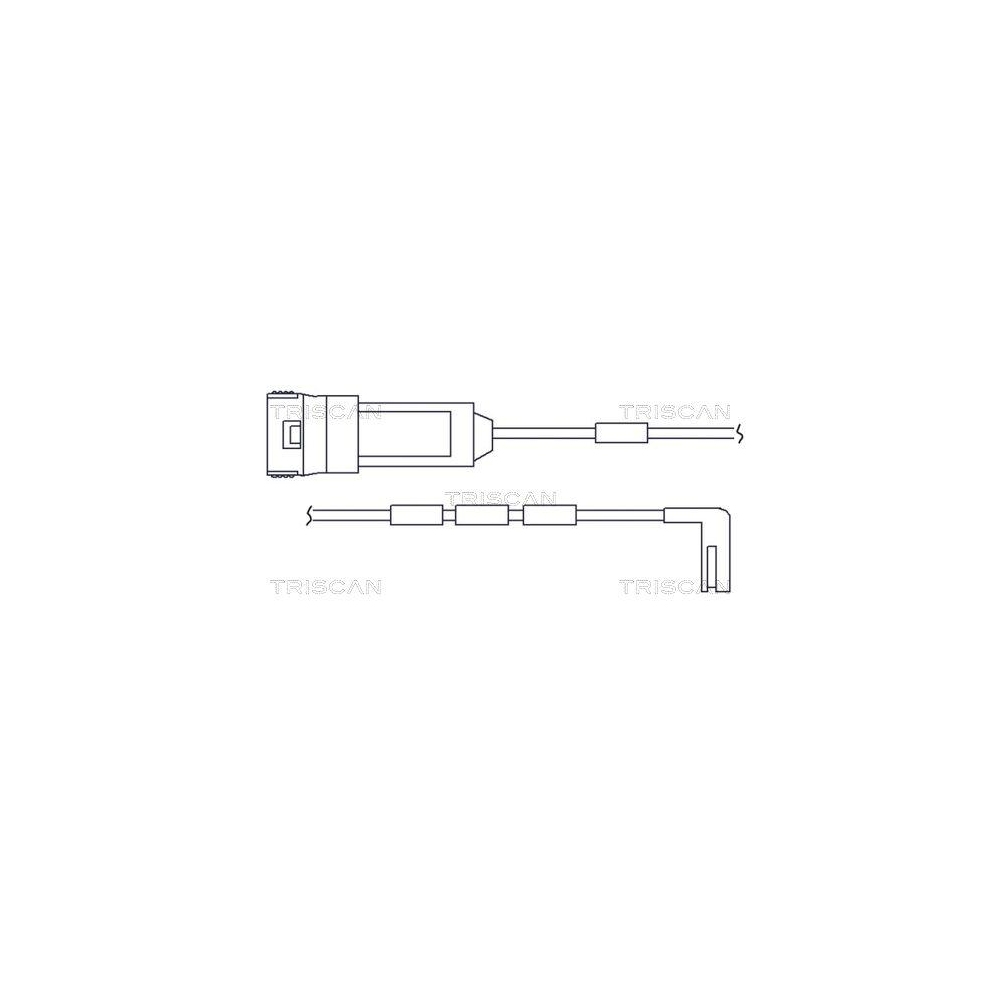 Warnkontakt, Bremsbelagverschleiß TRISCAN 8115 24006 für OPEL VAUXHALL