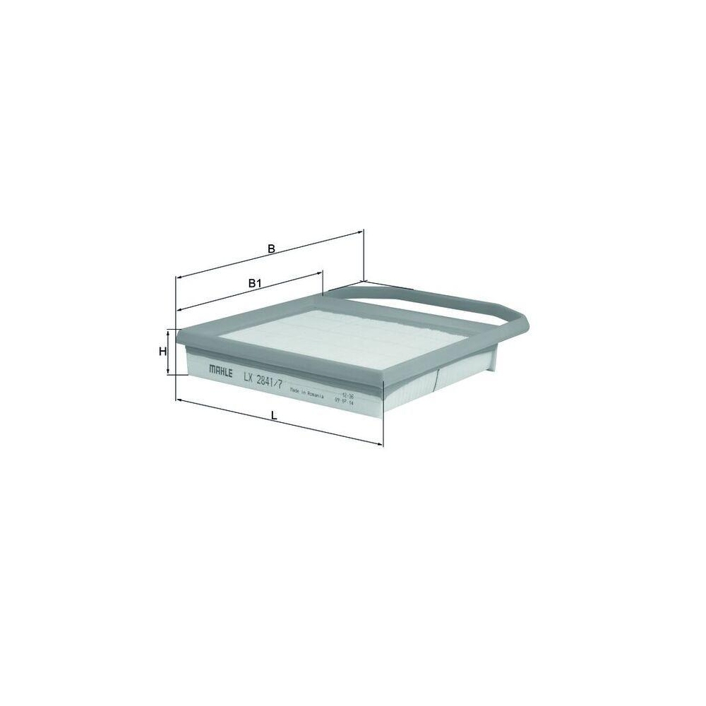 Luftfilter KNECHT LX 2841/7 für MERCEDES-BENZ