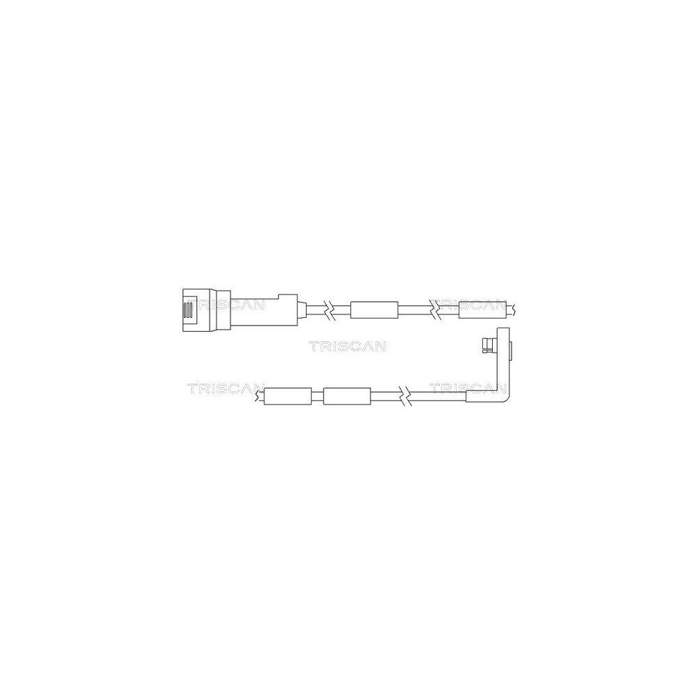 Warnkontakt, Bremsbelagverschleiß TRISCAN 8115 24008 für OPEL VAUXHALL