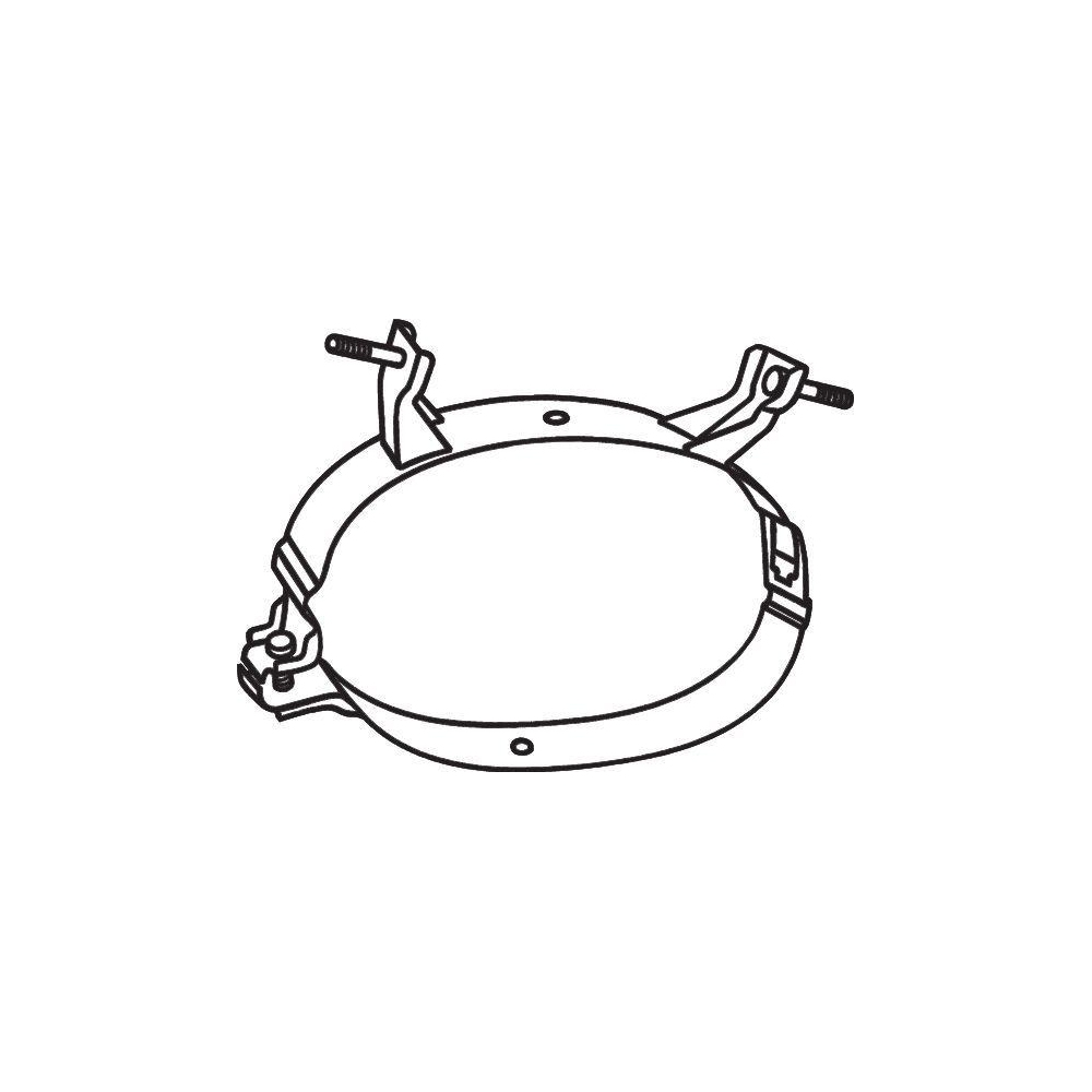 Halter, Abgasanlage BOSAL 251-016 für BMW