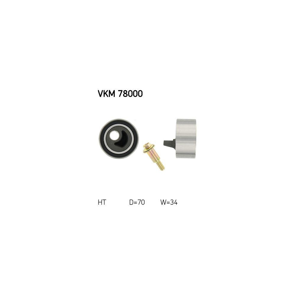 Spannrolle, Zahnriemen SKF VKM 78000 für SUBARU