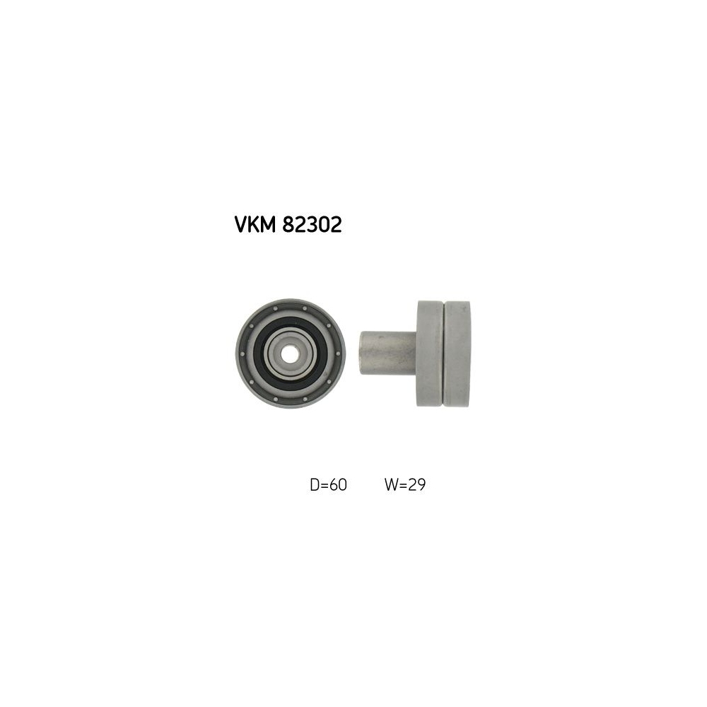 Umlenk-/Führungsrolle, Zahnriemen SKF VKM 82302 für NISSAN