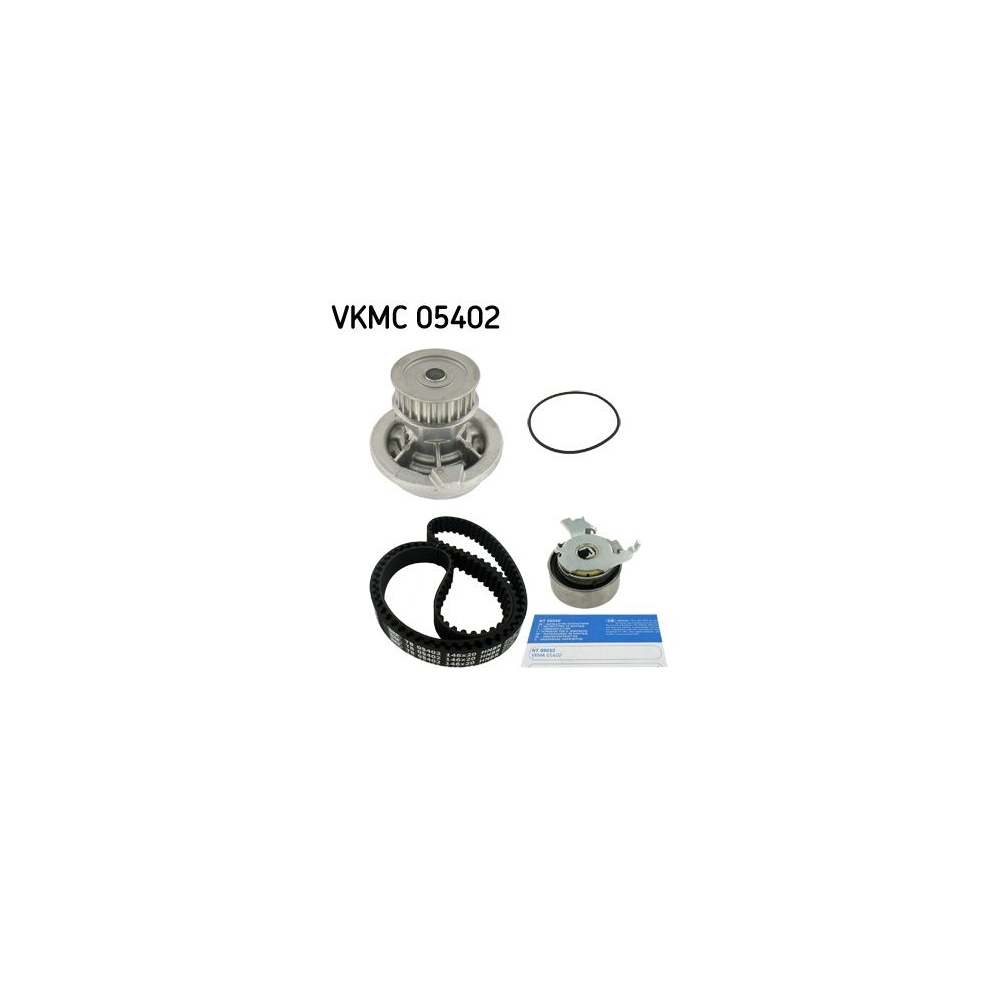 Wasserpumpe + Zahnriemensatz SKF VKMC 05402 für OPEL VAUXHALL DAEWOO