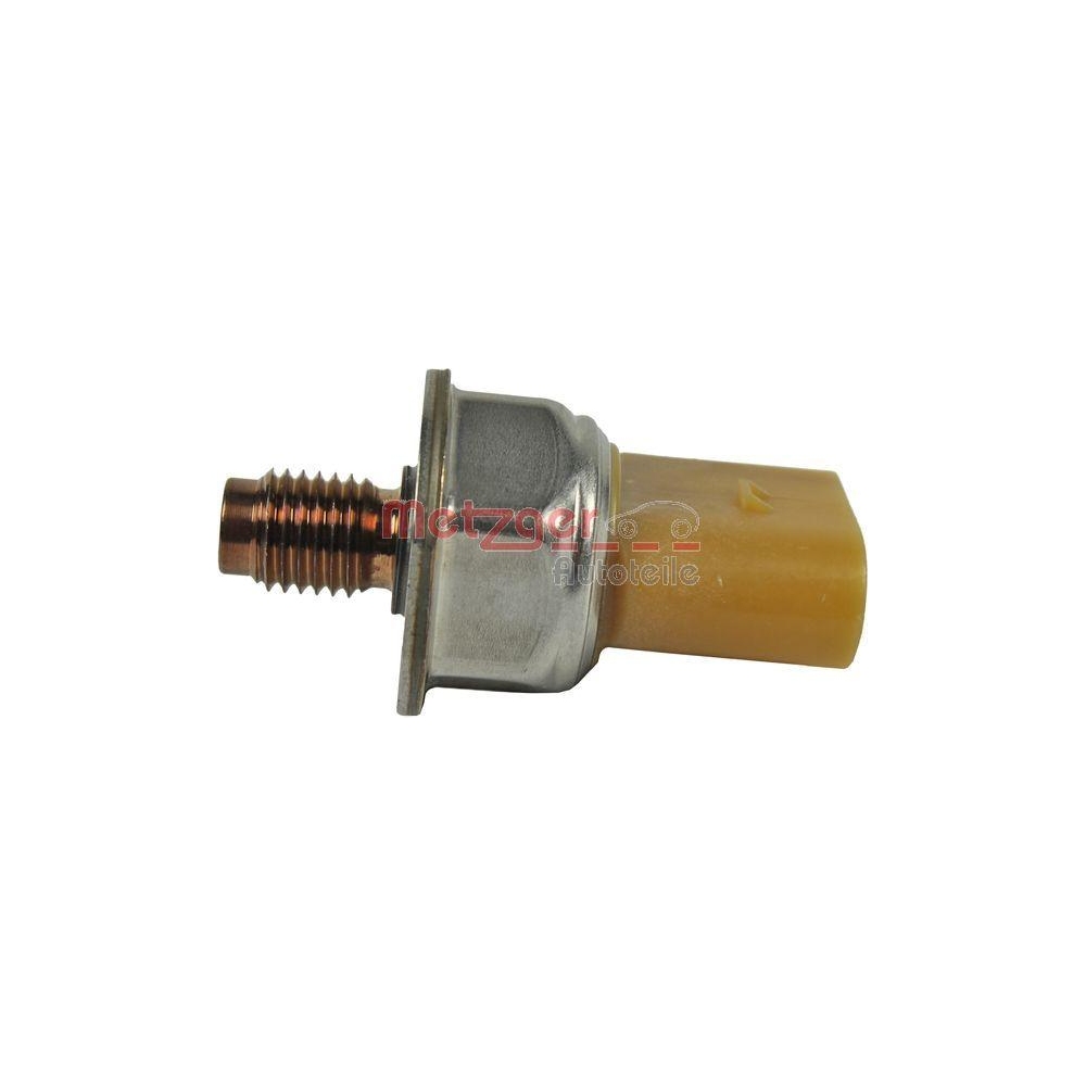 Sensor, Kraftstoffdruck METZGER 0906209 ORIGINAL ERSATZTEIL für VAG, links