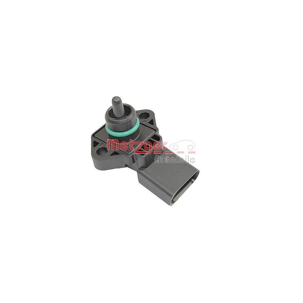 Sensor, Saugrohrdruck METZGER 0906438 für SEAT VW