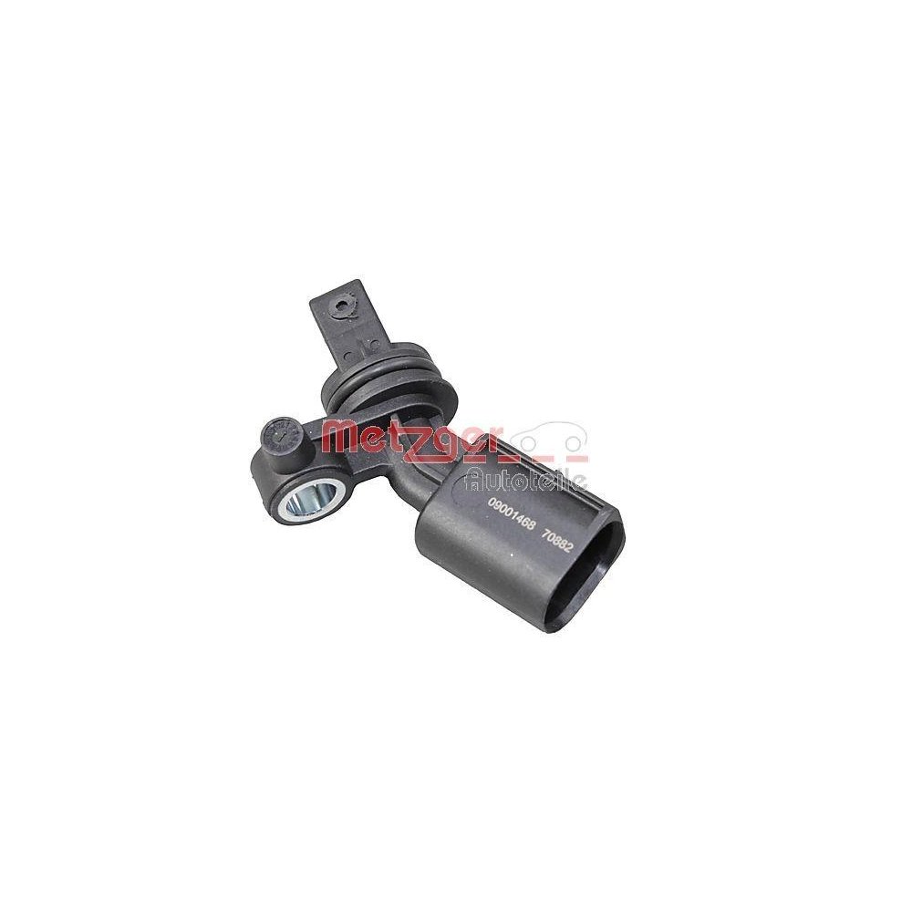 Sensor, Raddrehzahl METZGER 09001468 für VW VAG, Hinterachse rechts