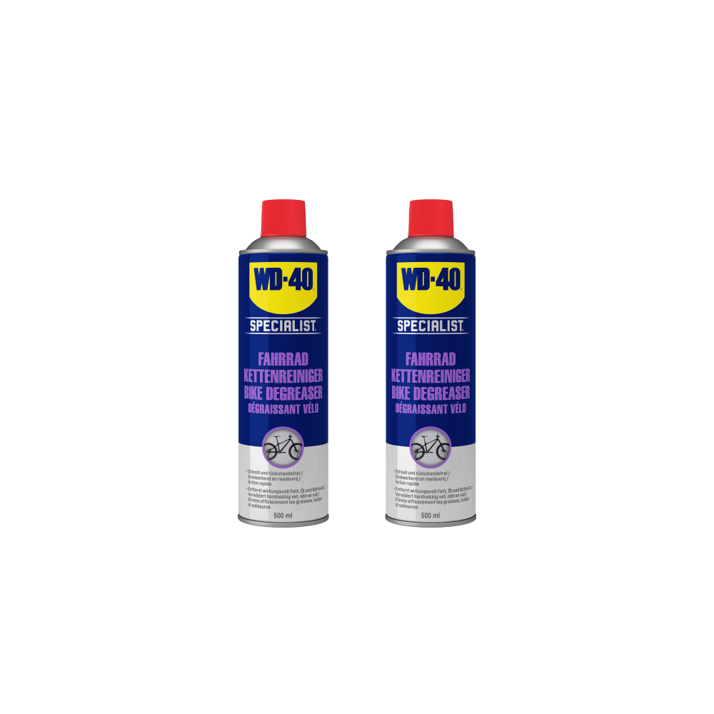 WD-40 Kettenreiniger 2x500ml