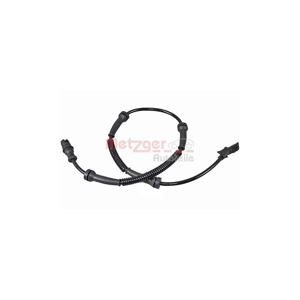 Sensor, Raddrehzahl METZGER 09001475 für NISSAN OPEL RENAULT GENERAL MOTORS