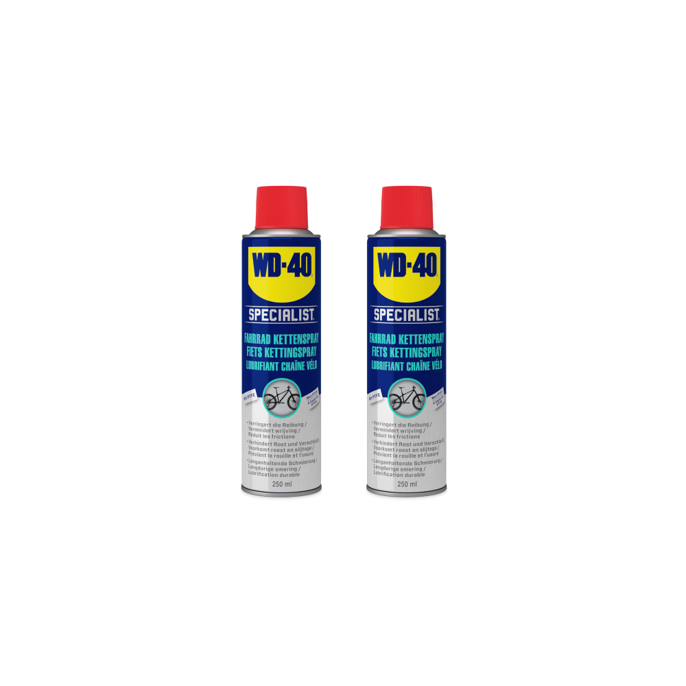 WD-40 Kettenspray Allwetter 2x250ml