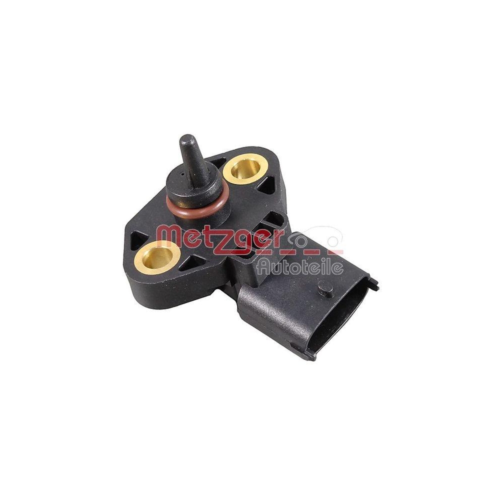 Sensor, Öltemperatur/-druck METZGER 0906452 für PORSCHE, Kurbelgehäuse