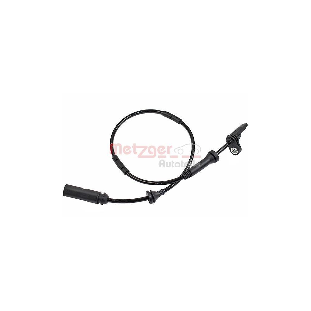 Sensor, Raddrehzahl METZGER 09001476 f&uuml;r BMW, Hinterachse