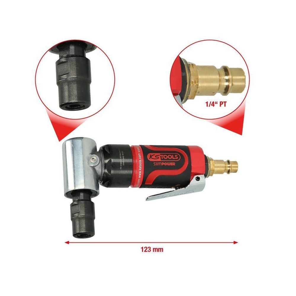 Winkelschleifer (Druckluft) KS TOOLS 515.5535 für