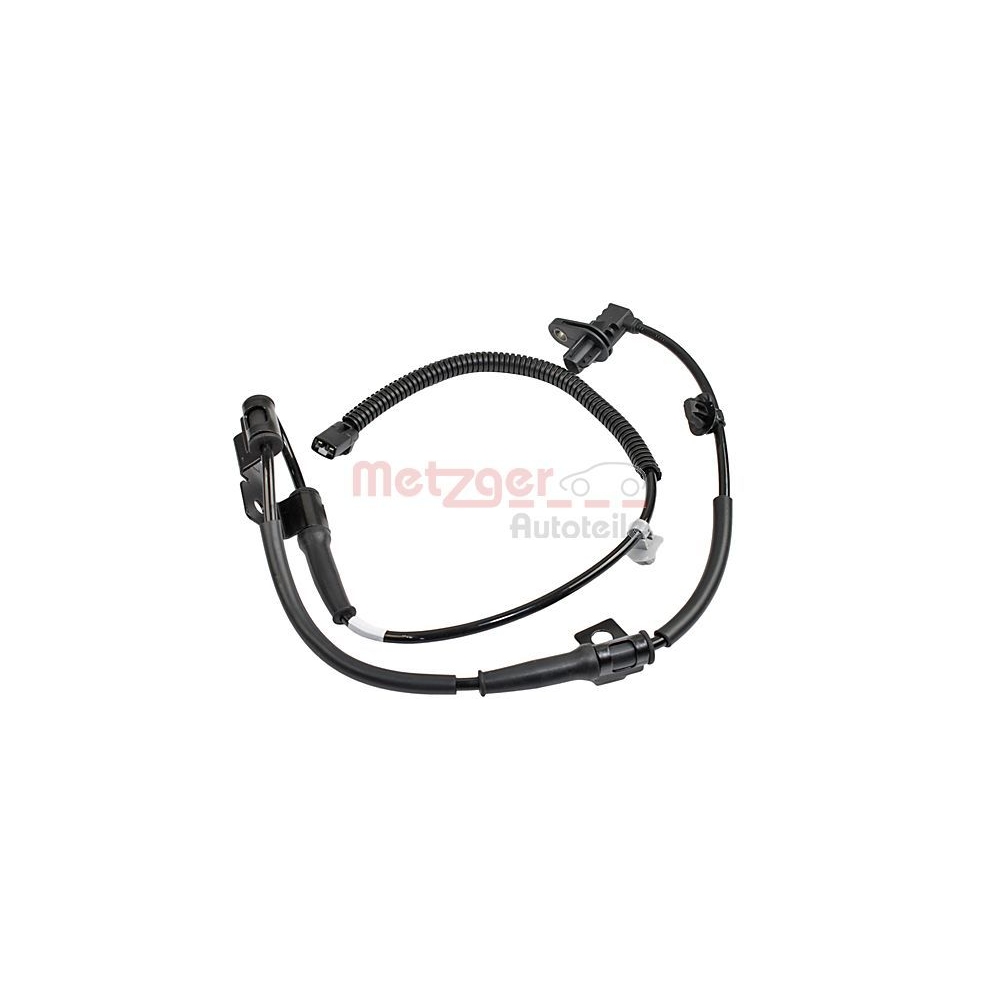 Sensor, Raddrehzahl METZGER 09001478 für HYUNDAI, Vorderachse links