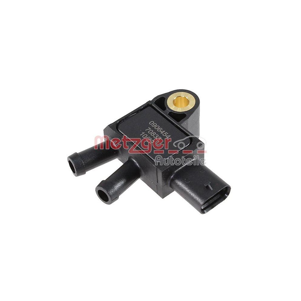 Sensor, Abgasdruck METZGER 0906454 GREENPARTS für MERCEDES-BENZ