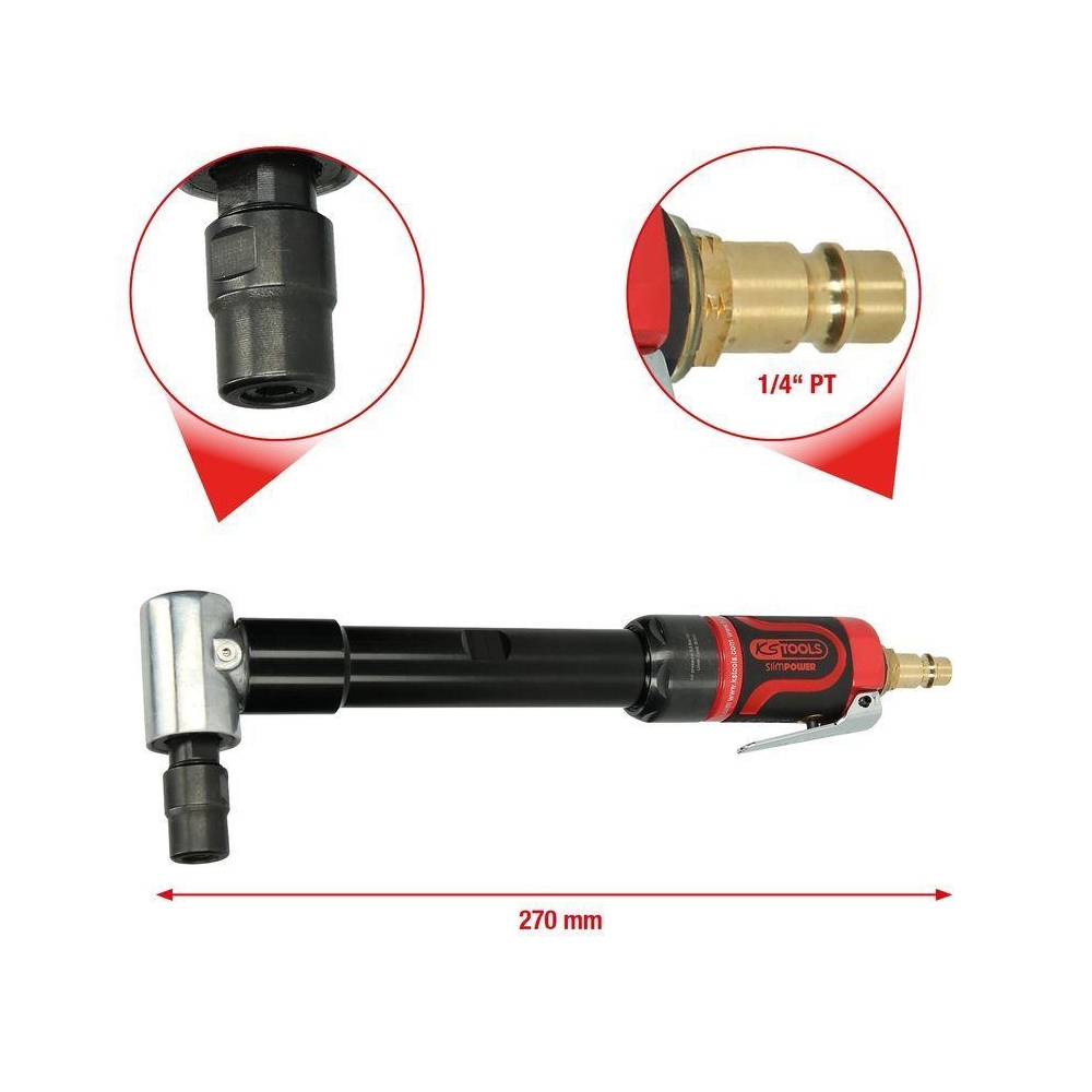 Winkelschleifer (Druckluft) KS TOOLS 515.5540 für