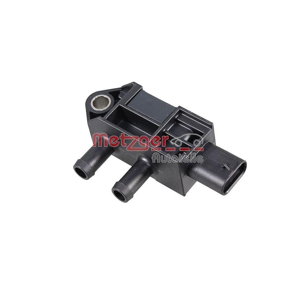 Sensor, Abgasdruck METZGER 0906458 ORIGINAL ERSATZTEIL GREENPARTS für AUDI VW