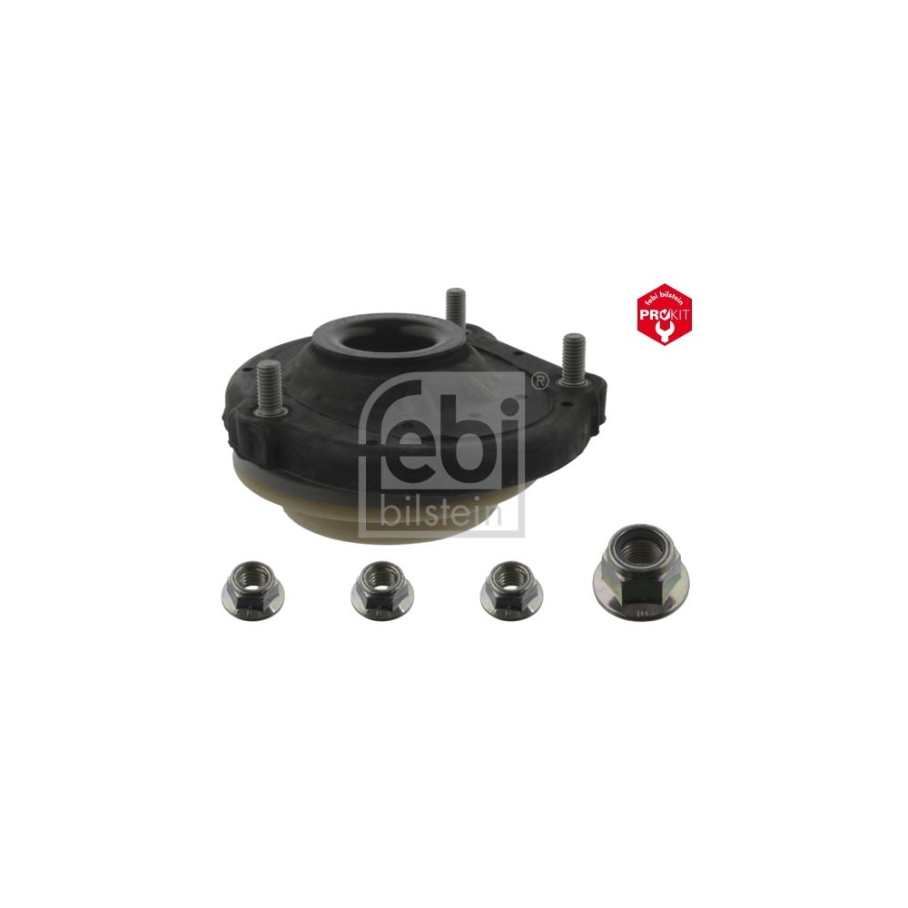 Febi Bilstein 1x 38206 Reparatursatz, Federbeinstützlager ProKit für Citroen Fiat