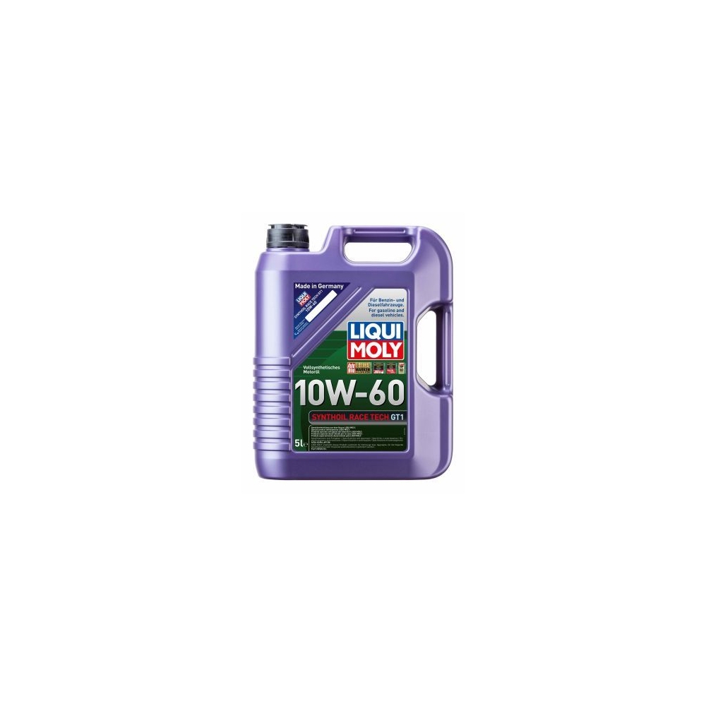 Liqui Moly 1x LM13891 5l synthetisches Motoröl Synthoil Race Tech GT1 10W-60