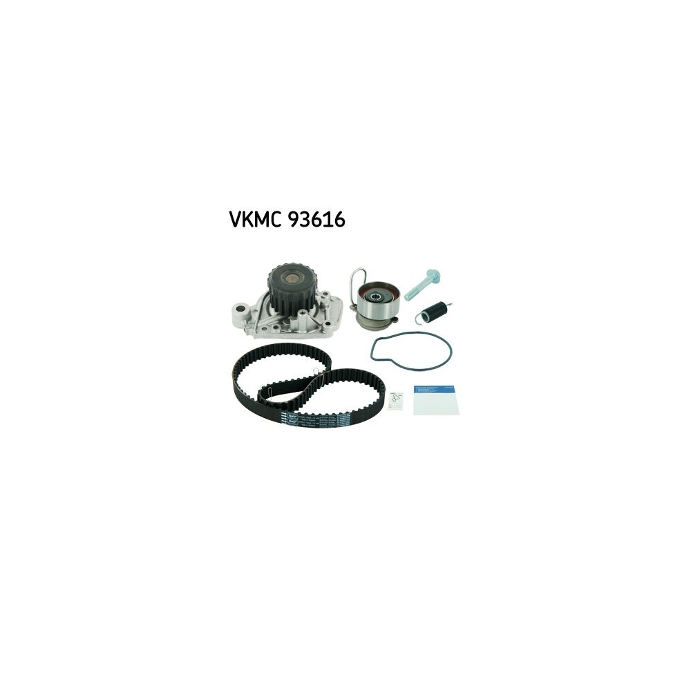 Wasserpumpe + Zahnriemensatz SKF VKMC 93616 für HONDA