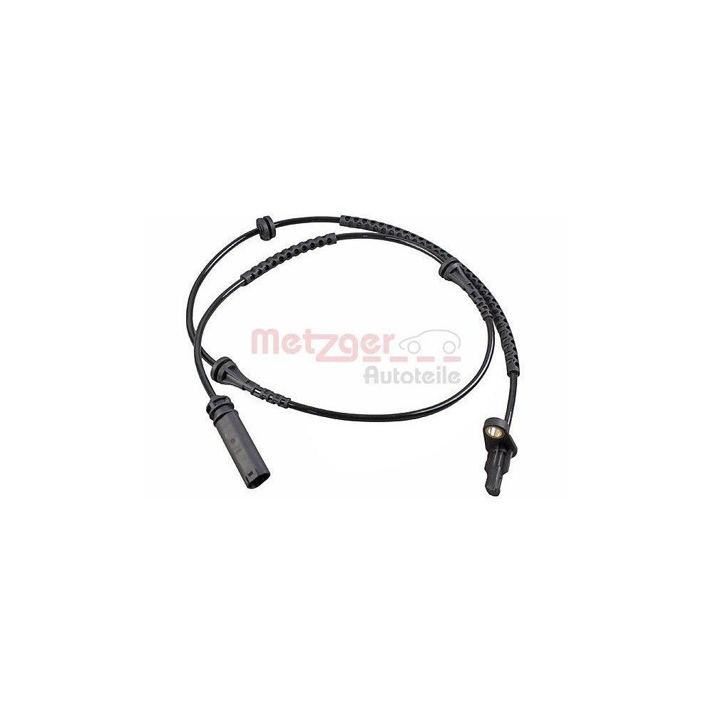 Sensor, Raddrehzahl METZGER 09001484 ORIGINAL ERSATZTEIL GREENPARTS für BMW