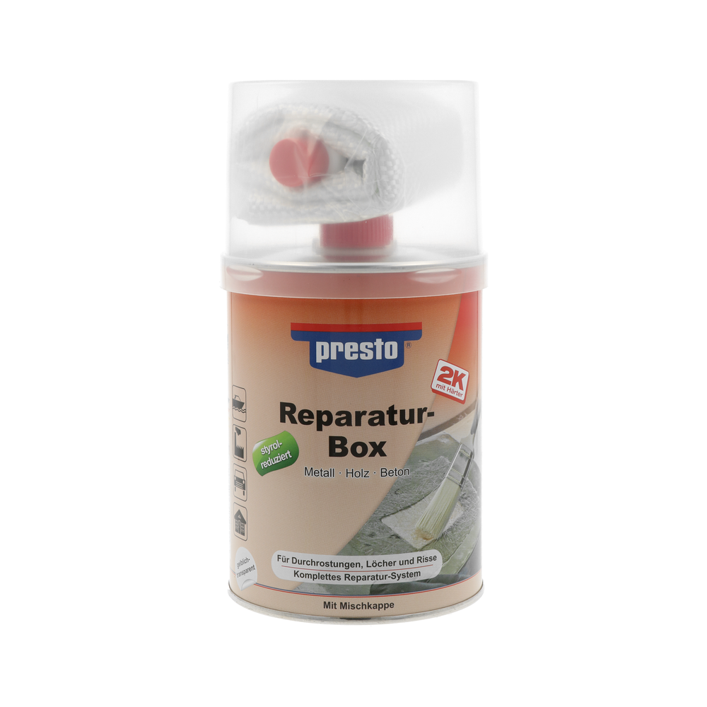 Universalspachtel PRESTO 600511 presto Reparaturbox 1000g