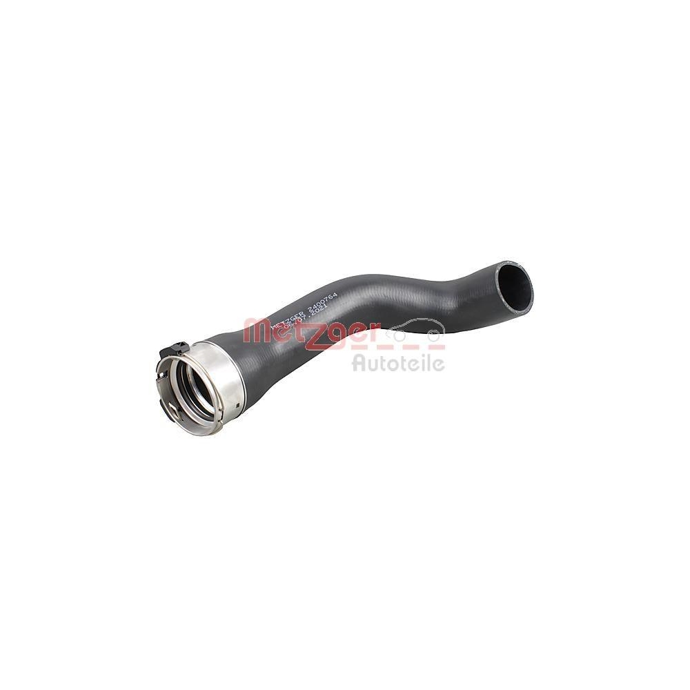 Ladeluftschlauch METZGER 2400764 für NISSAN, Ladeluftkühler, oben