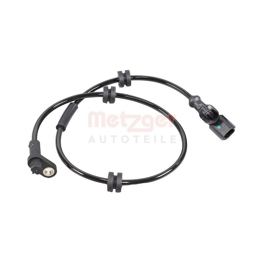 Sensor, Raddrehzahl METZGER 09001492 für FORD, Hinterachse