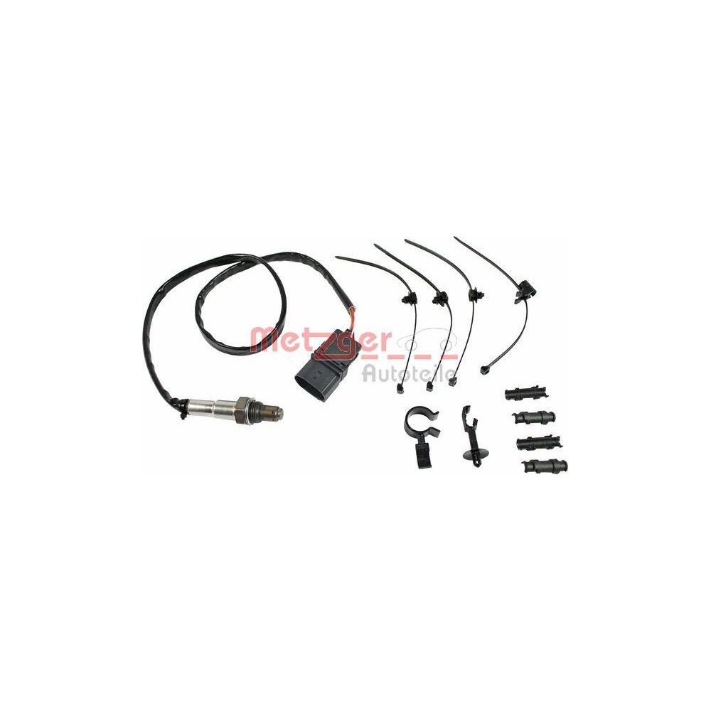 Lambdasonde METZGER 0895179 für AUDI FORD VW VAG, links, rechts, zum Zylinder 4