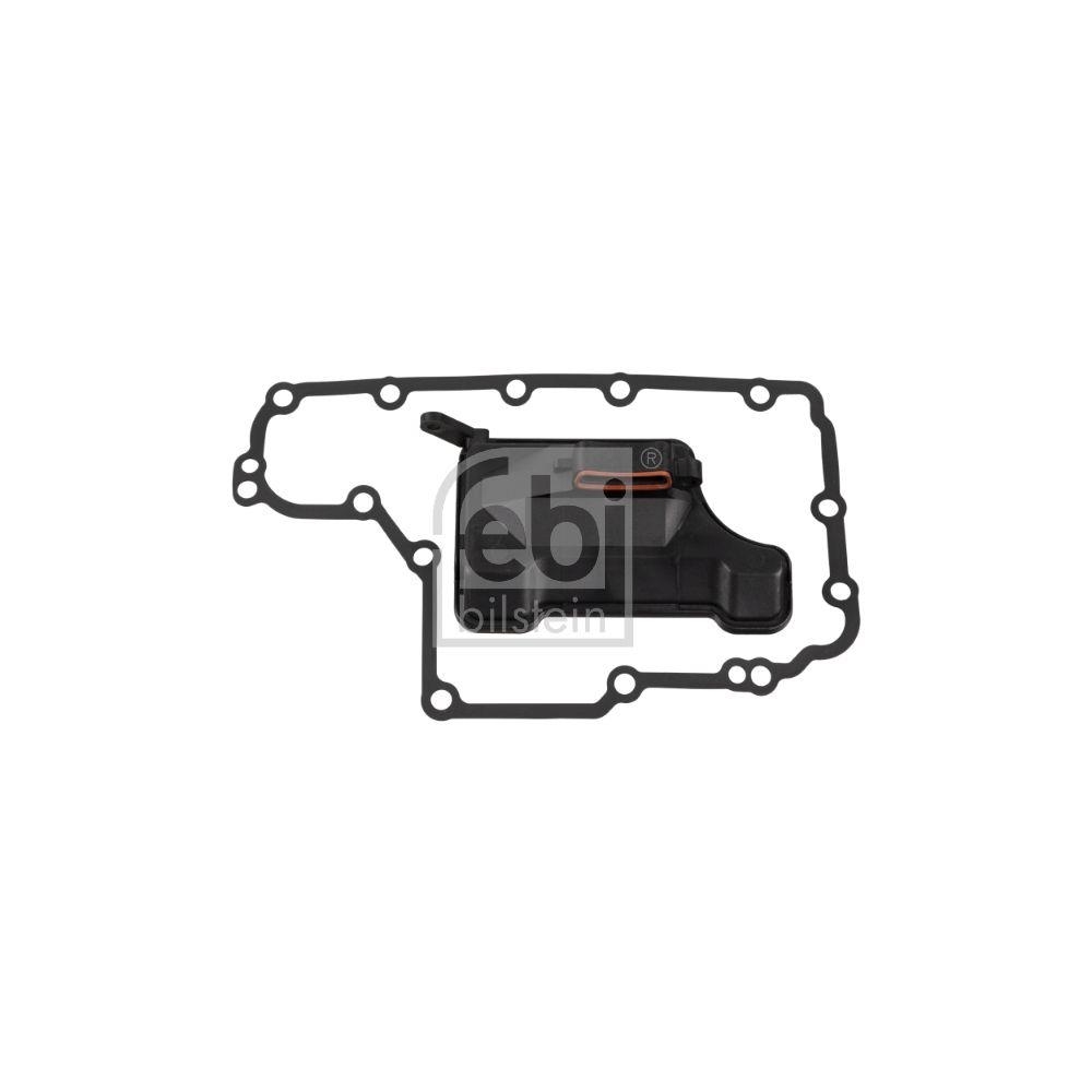 Febi Bilstein 174676 Getriebeölfiltersatz für Automatikgetriebe, mit Ölwannendichtung, 1 Stück