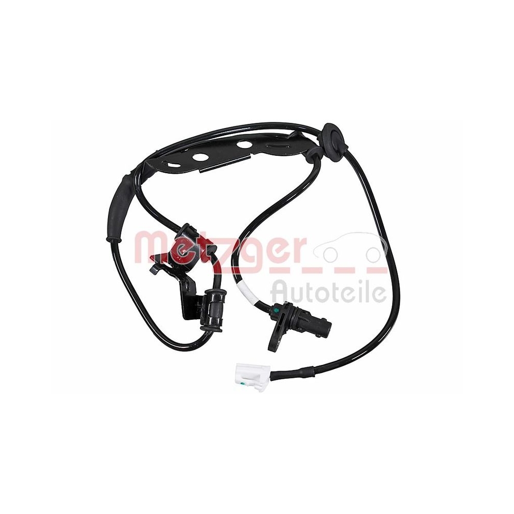 Sensor, Raddrehzahl METZGER 09001504 für HYUNDAI, Hinterachse links