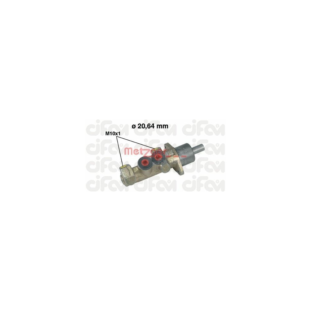 Hauptbremszylinder METZGER 202-242 CIFAM für RENAULT