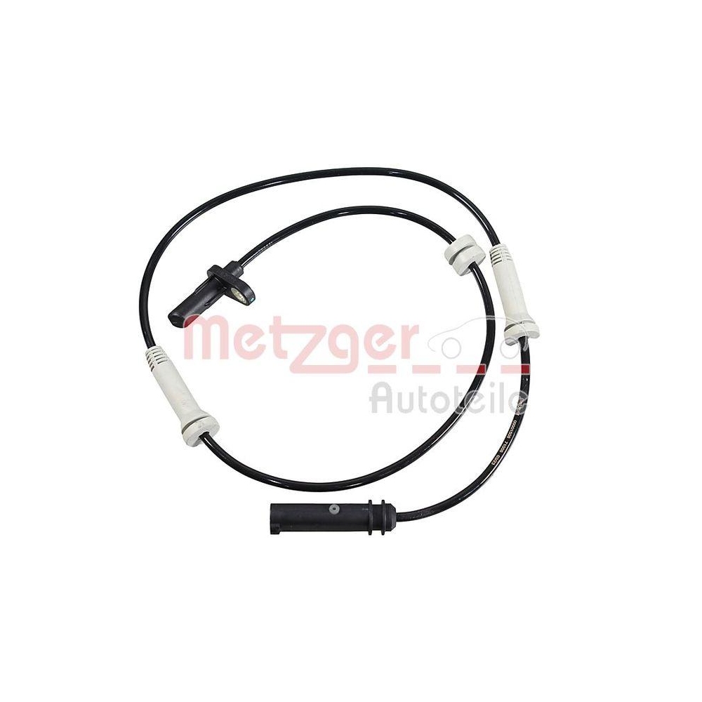 Sensor, Raddrehzahl METZGER 09001508 GREENPARTS für BMW, Vorderachse