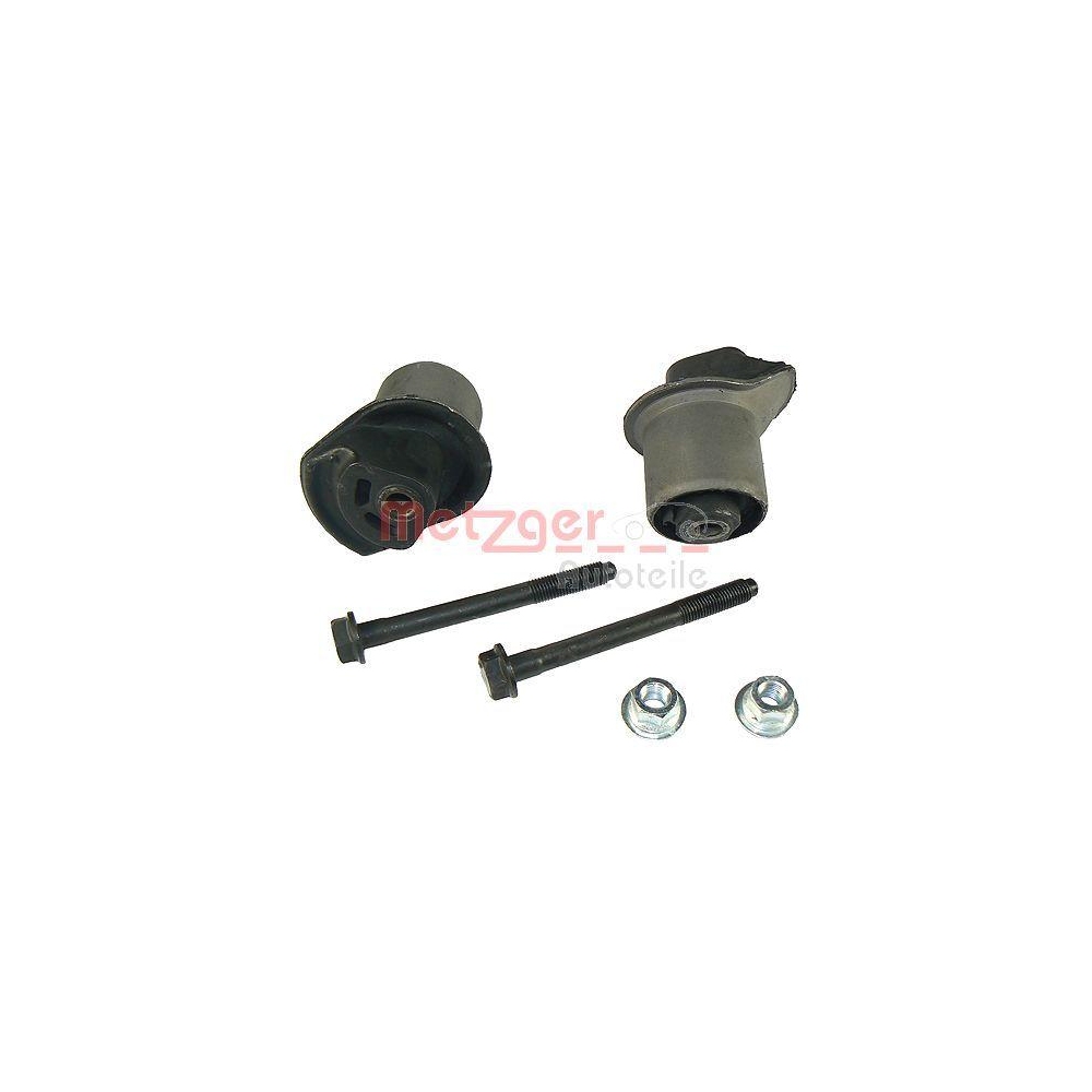 Reparatursatz, Achsk&ouml;rper METZGER 52056049 KIT + GREENPARTS f&uuml;r VAG, Hinterachse