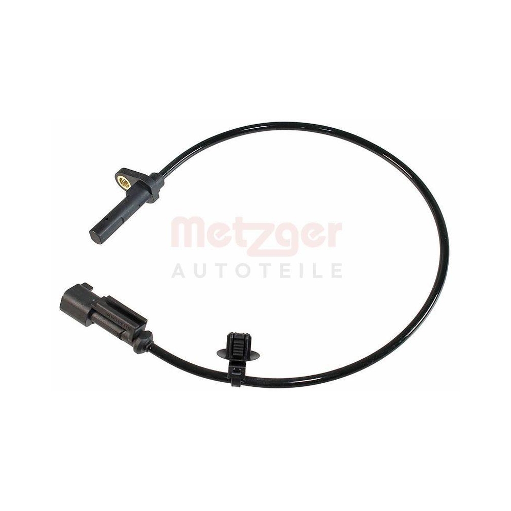 Sensor, Raddrehzahl METZGER 09001512 f&uuml;r FORD, Hinterachse