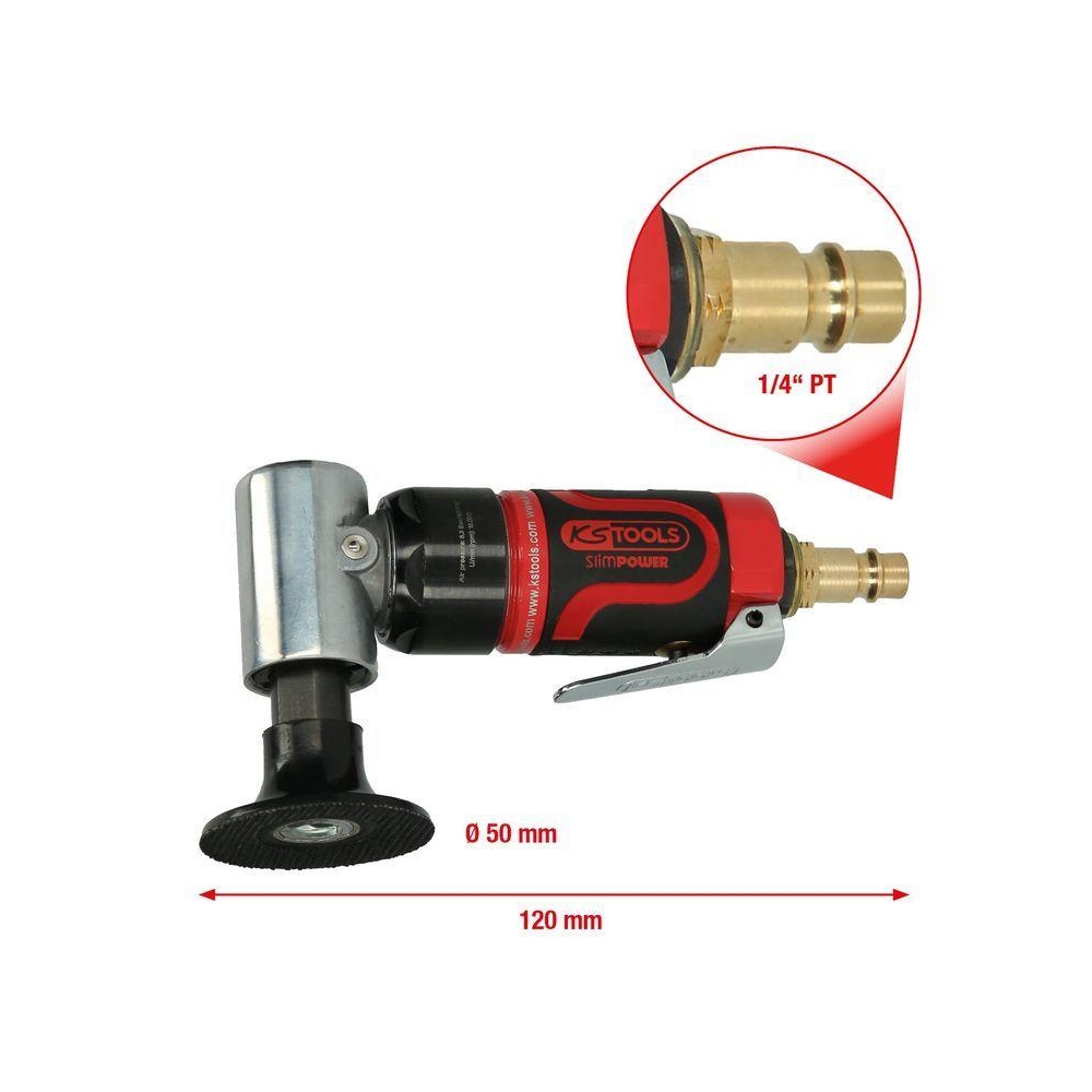 Winkelschleifer (Druckluft) KS TOOLS 515.5580 für