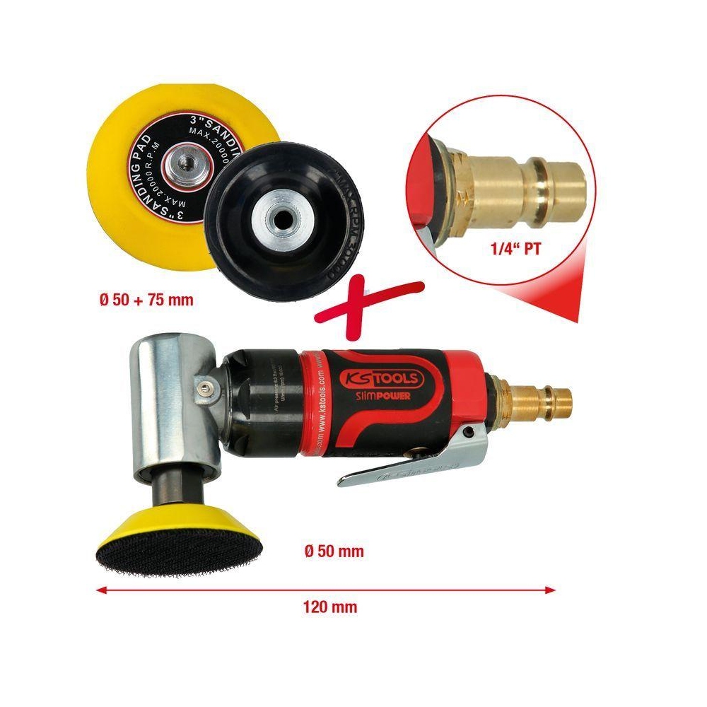 Winkelschleifer (Druckluft) KS TOOLS 515.5585 für