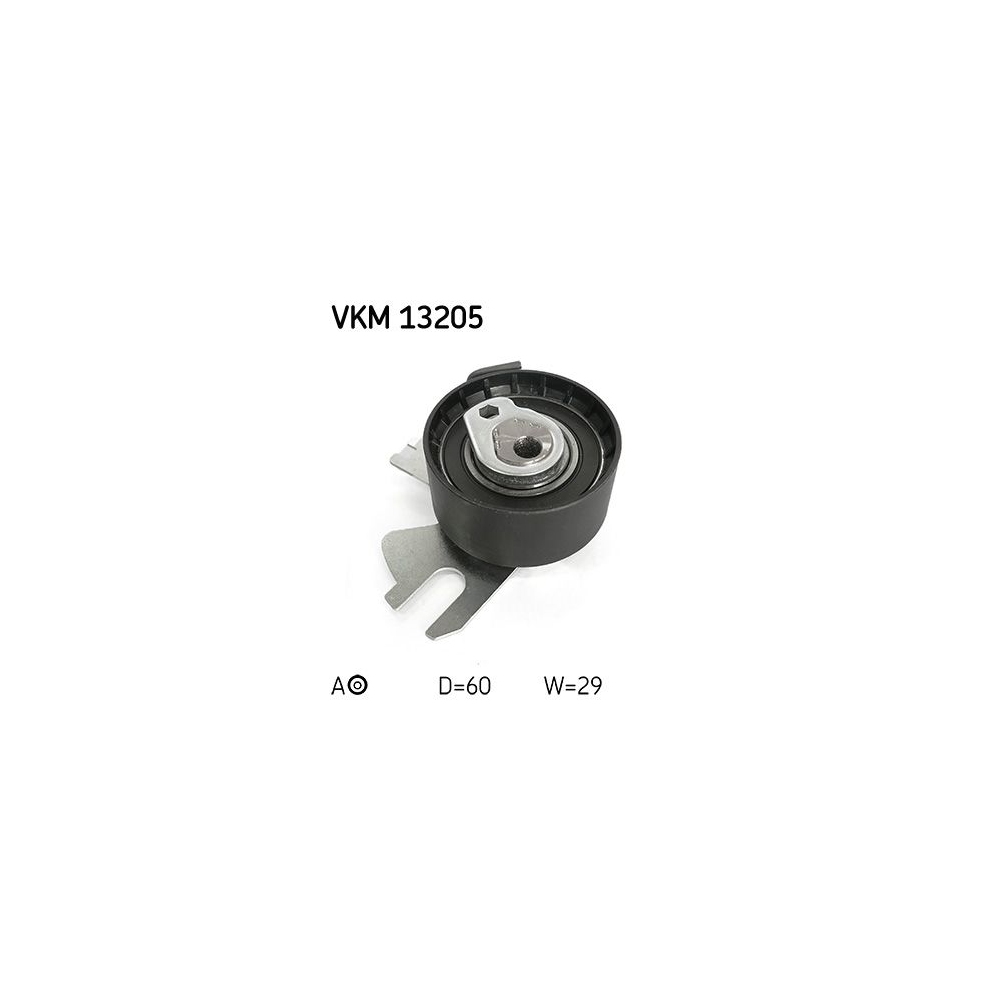 Spannrolle, Zahnriemen SKF VKM 13205 für CITROËN FIAT FORD PEUGEOT TOYOTA