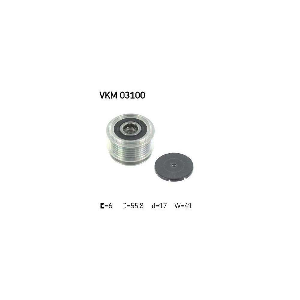 Generatorfreilauf SKF VKM 03100 für AUDI FORD SEAT SKODA VW