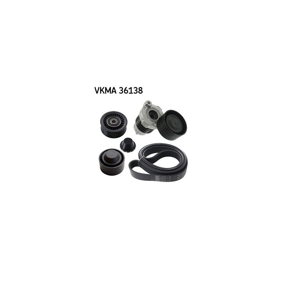 Keilrippenriemensatz SKF VKMA 36138 für NISSAN OPEL RENAULT VAUXHALL DACIA