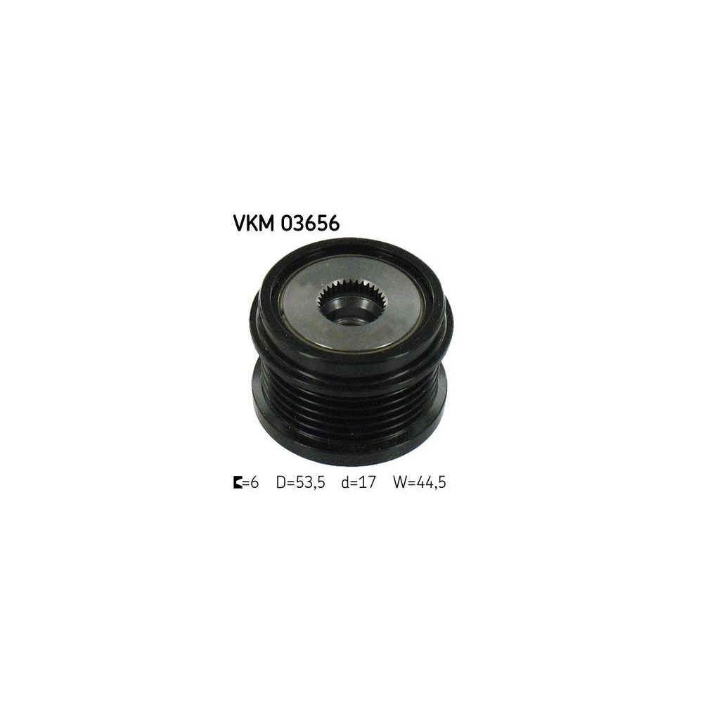 Generatorfreilauf SKF VKM 03656 für FORD VOLVO