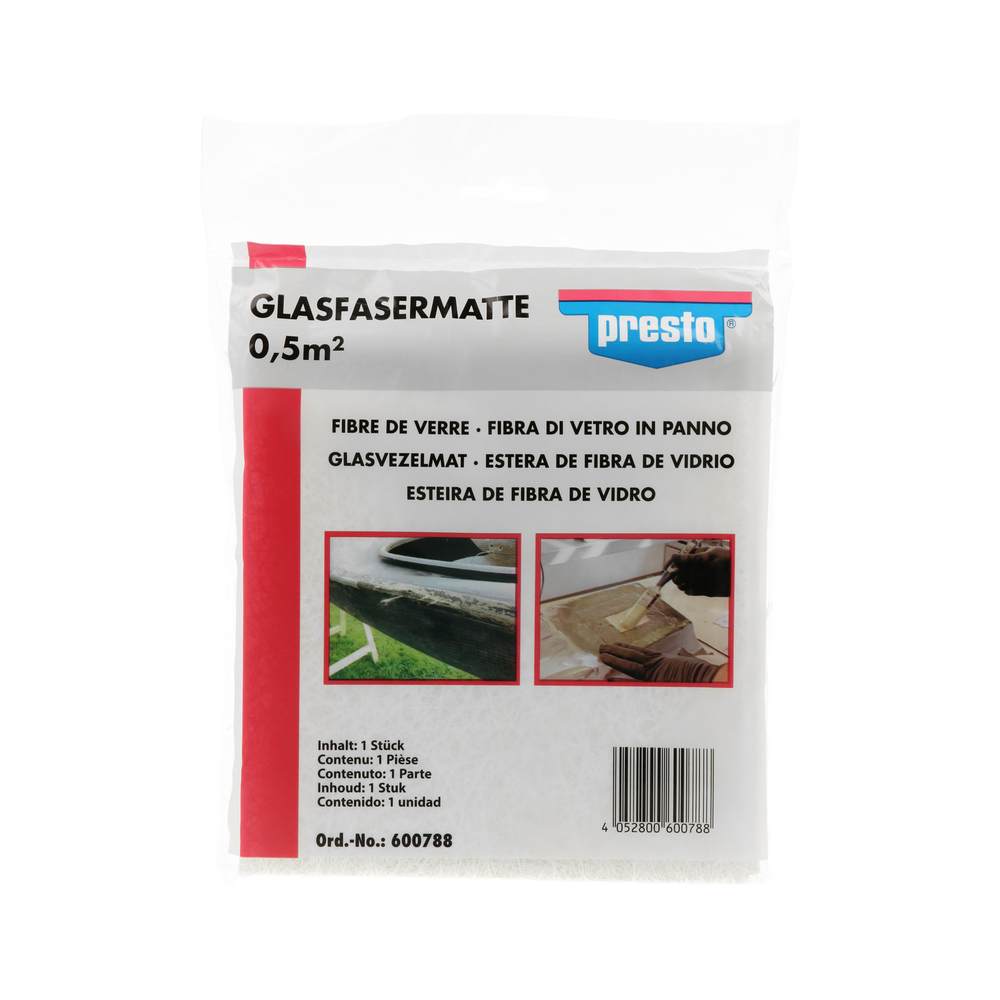 Glasfaserspachtel PRESTO 600788 presto Glasfasermatte 0,5 qm